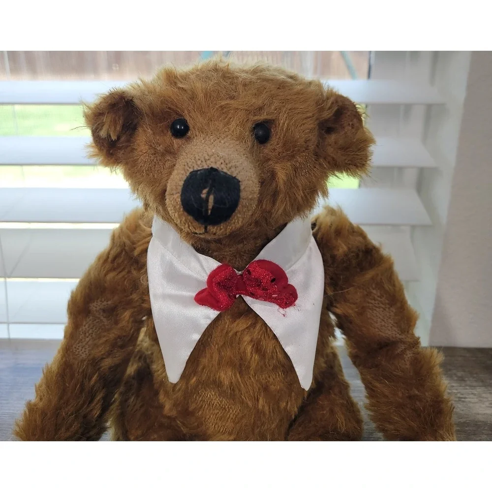 Vintage 1990 Tammies' Teddys' Primitive Mohair Teddy Bear Tammie Lawrence‎ 16